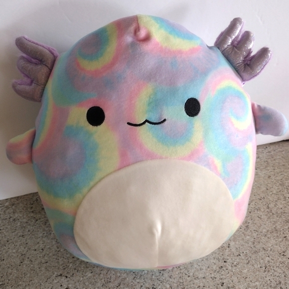 Squishmallows Kellytoy Delphine The Axolotl 14" animal plush Stuffed toy - Picture 7 of 7